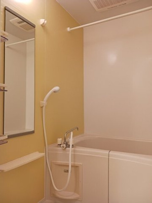 【浴室】 | スカイハイツＡ | 落ち着いた空間のお風呂です