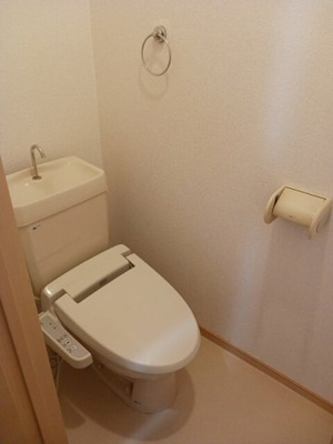 【トイレ】 | レジデンス藤原 | 清潔感のあるトイレです