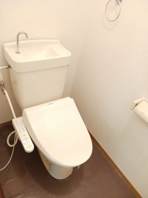 【トイレ】 | エルディム内田Ａ | 落ち着いたトイレです