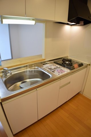 ルクレ阿波座レジデンスのキッチン