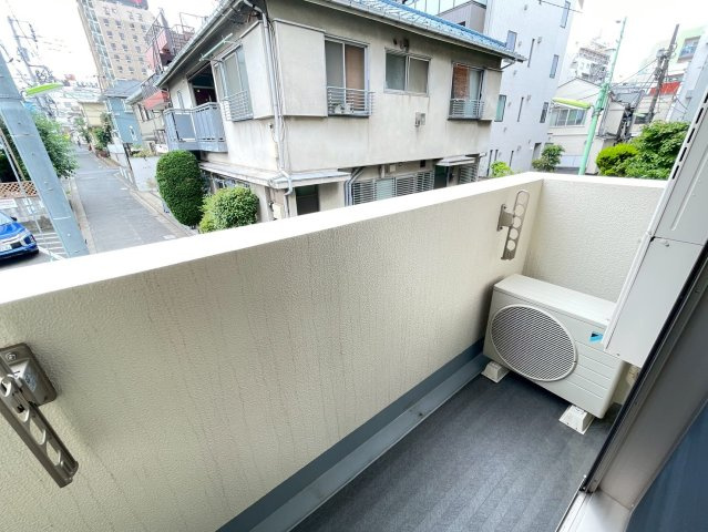 Opus Uno Sangenjaya　楽器演奏可　駅近　セキュリテイ充実のバルコニー