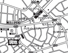 鷺沼ハウスの地図