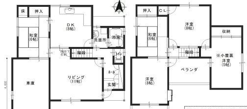 南別府４丁目貸家