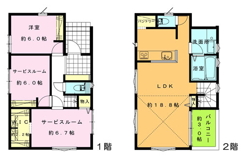 茅ヶ崎市西久保Ⅲ　新築戸建　全４棟C号棟の外観