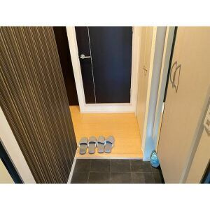 D-room大野城B棟の玄関
