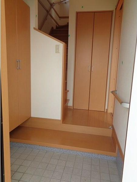 タウンブランシェの玄関