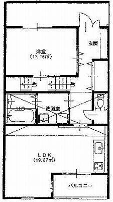【間取り】 | ＹＡＳＡＫＡ　　ＢＡＳＥ | 間取図（平面図）