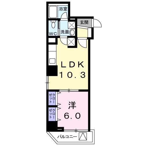 プレシャスワン錦糸町の間取り