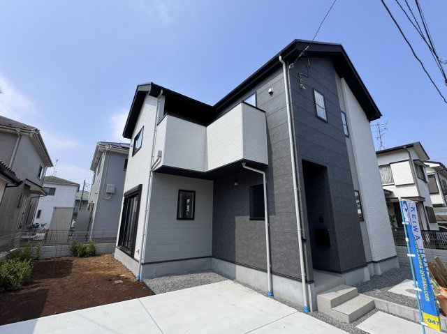 市川市中国分５丁目新築戸建（中国分８期）の外観|完成済み内覧可能です！！