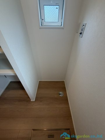 秦野市堀山下第2　新築戸建　全4棟1号棟のランドリースペース