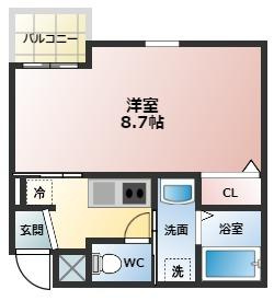 ラ・フォルム西宮北口の間取り