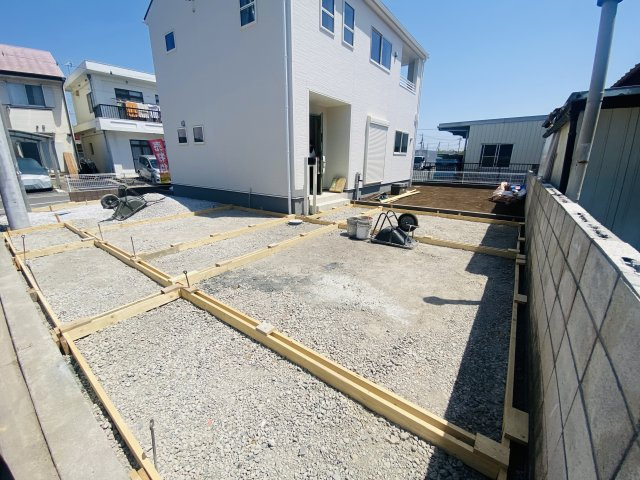 新築　高崎市町屋町第2　Livele Garden.S　１号棟の駐車場|現地写真　駐車スペースは2台分可能です！
