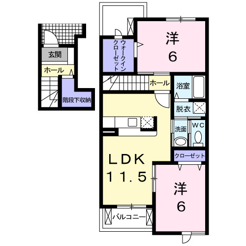 【間取り】 | フルール