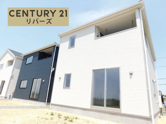 愛西市落合町中河原の新築一戸建の外観|◇４号棟◇　　新価格！！いつでも見学出来ます♪（お問合せ当日、平日、水曜、夜間でもＯＫ）　敷地５２．２６坪！　駐車並列３台ＯＫ！　南に広い庭付き、陽当たり良好♪　防犯カメラやＥＶ車充電など設備充実♪