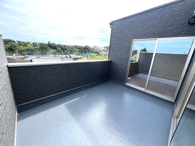 藤枝市瀬古4期／のバルコニー