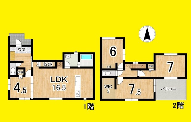 藤枝市瀬古4期／の間取り