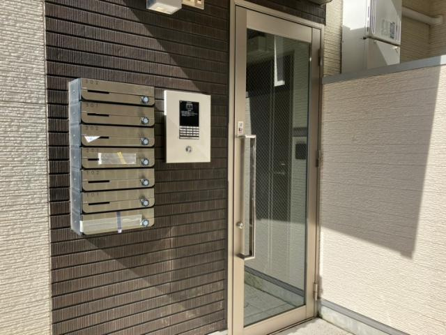 ハーモニーテラス二番Ⅶのエントランス|落ち着いたエントランスです