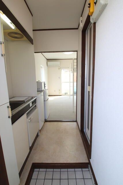 カレッジハウスⅠの玄関
