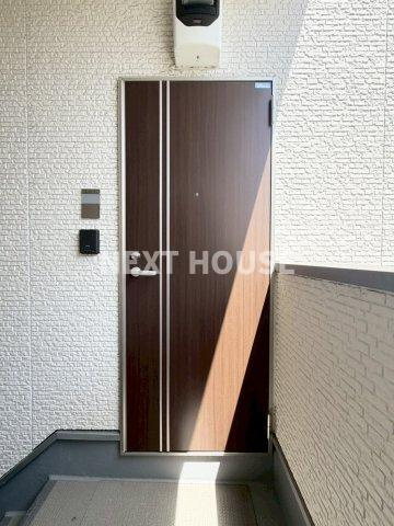ハーモニーテラス南庄町の玄関