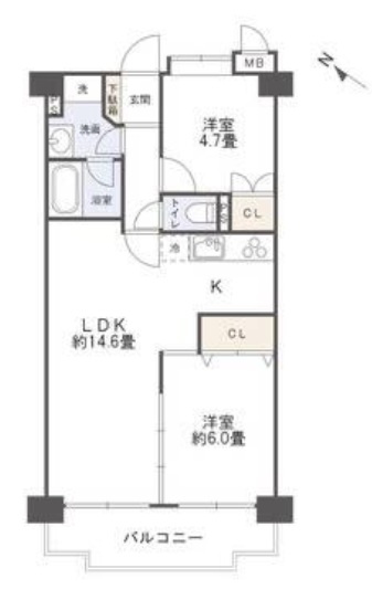 【間取り】 | エンゼルハイム片江