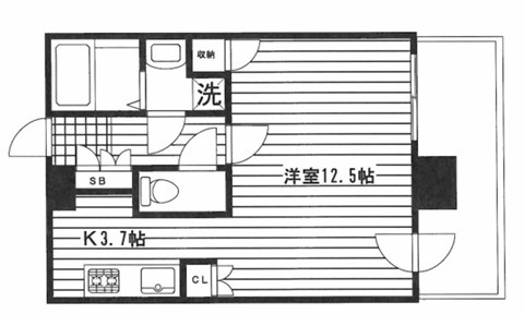 シティタワー新宿の間取り