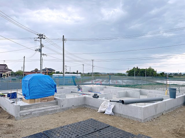 新築戸建・新築建売　郡山市東原　富田東小・富田中の外観