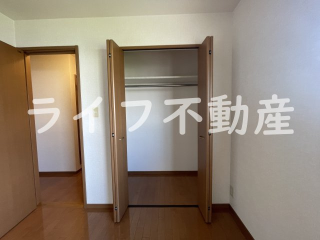エーデルハイムAの収納|大きなスペースがあり、収納には困りません