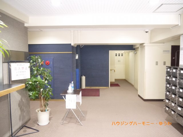 【その他共用部分】 | メゾンゴールドマンション | 清潔感と歓迎感があるエントランスホールとなります。