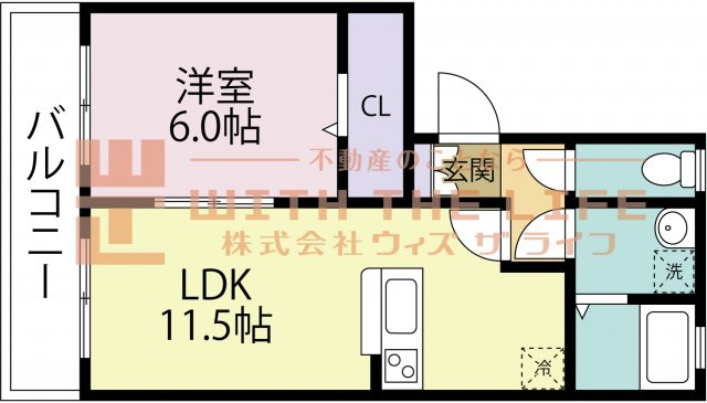 カトレアコート【キャッシュバック対象物件】の間取り