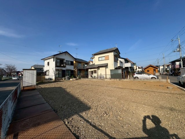 -三丁目不動産-　熊谷市上須戸　売地の外観