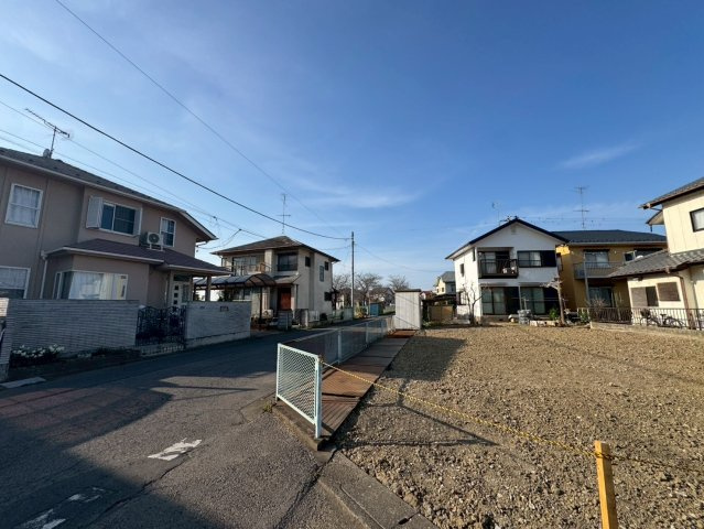 -三丁目不動産-　熊谷市上須戸　売地の外観