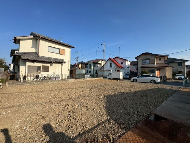 -三丁目不動産-　熊谷市上須戸　売地の外観