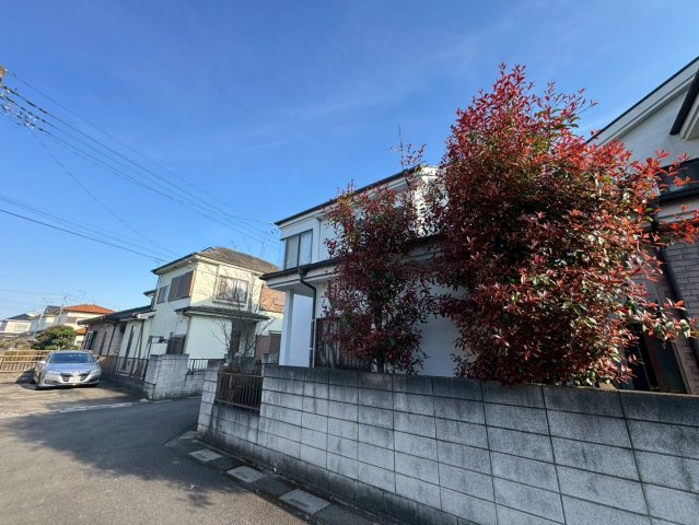 -三丁目不動産-　本庄市児玉町児玉　中古戸建の前面道路含む現地写真