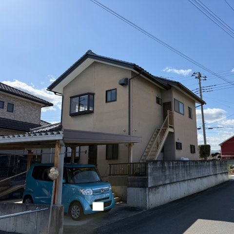 -三丁目不動産-　本庄市児玉町児玉南2丁目　平成2年築の前面道路含む現地写真