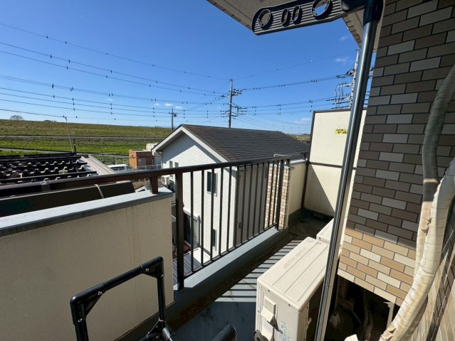 行田西口ローヤルコーポのバルコニー