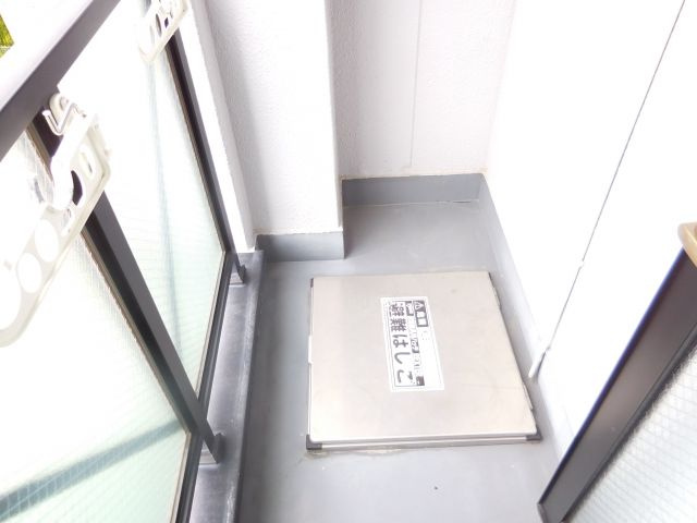 アップルハイツ富田のバルコニー