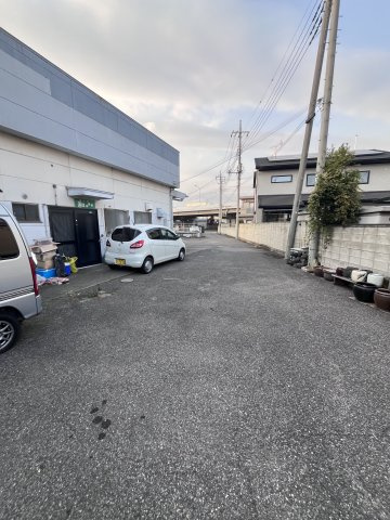 足利市福居町倉庫、事務所の外観|倉庫