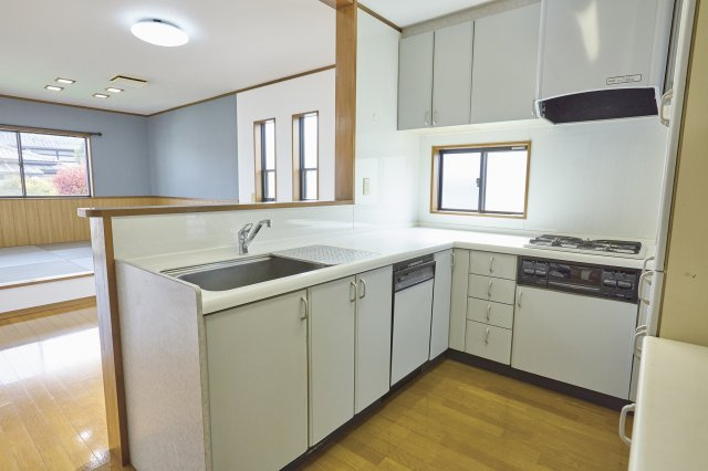 富岡市宮崎中古建てのキッチン