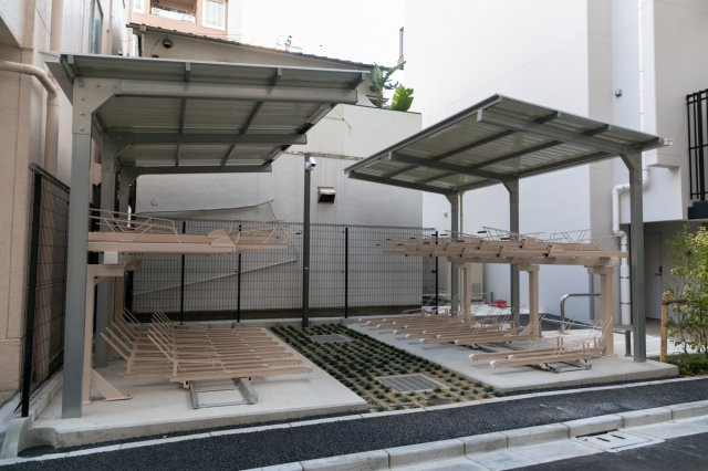 プラウドフラット森下Ⅳのその他共用部分|駐輪場