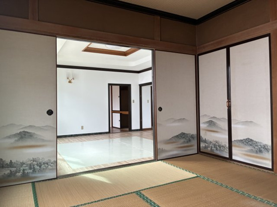 北見市東三輪４丁目１６番地１２３　中古売家の和室