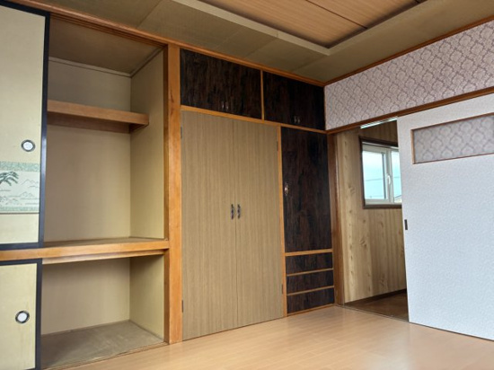 北見市東三輪４丁目１６番地１２３　中古売家の収納