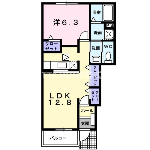 舞鶴市字引土のアパート