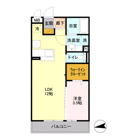花水木　Iの間取り