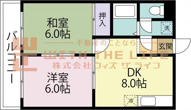フェニックス久留米【キャッシュバック対象物件】の間取り