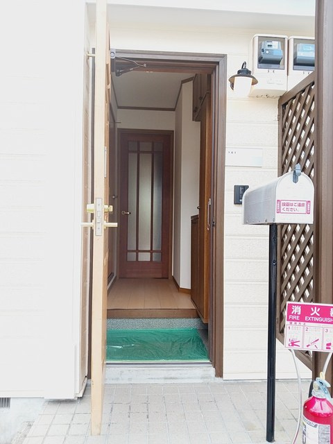 ハイム万々の玄関|玄関
