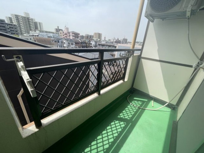 【バルコニー】 | ハイツシグマ | 陽当たり良好なバルコニーです