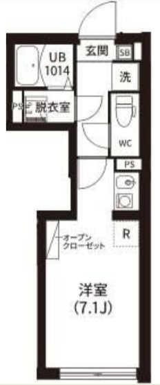 【間取り】 | レピュア南大井レジデンス