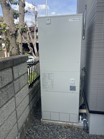 塩尻市大門三番町　新築住宅の発電・温水設備|エコキュート