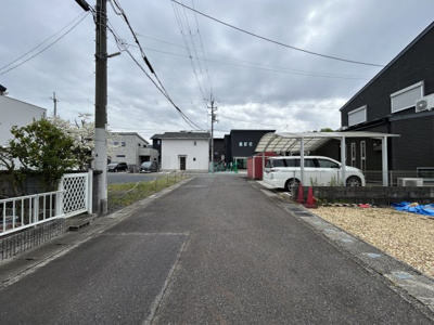 【前面道路含む現地写真】 | 栗東市御園