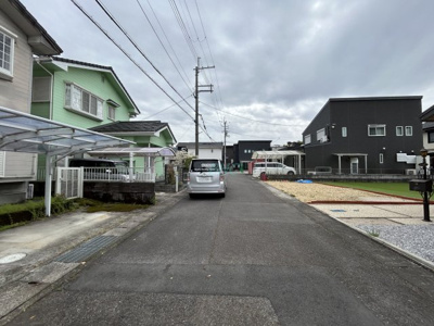 【前面道路含む現地写真】 | 栗東市御園